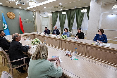 В Совете Республики прошла встреча с делегацией ПАРЛАТИНО