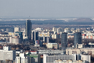 Виды Минска с высоты птичьего полета