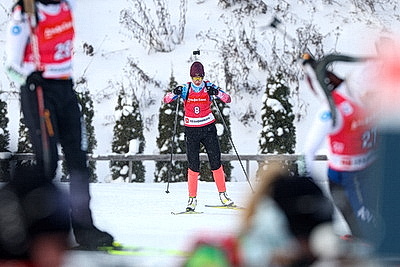 Сола завоевала серебро в гонке преследования на домашнем этапе Кубка Содружества