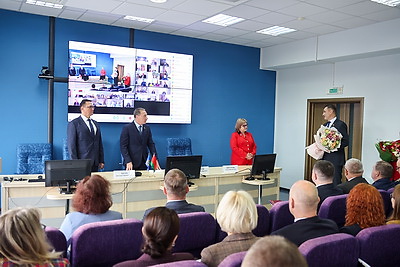 Нового руководителя представили коллективу Госстандарта