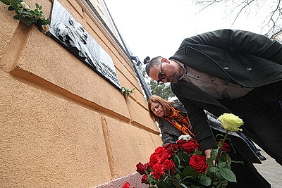 В Минске открыли мемориальную доску знаменитому мастеру сцены Николаю Кириченко