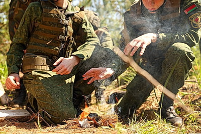 Танк над головой и первый выстрел: как проходит конкурс военно-патриотических клубов ВС