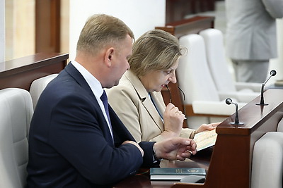 Заседание третьей сессии Палаты представителей состоялось в Минске