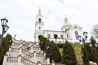 Хоругвь с ликом Александра Невского вручили отряду милиции особого назначения УВД Витебского облисполкома