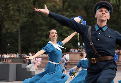 Праздник по случаю 90-летия Госавтоинспекции прошел в Минске