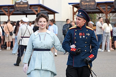 Интерактивная площадка \"Минск губернский\" работала в Верхнем городе