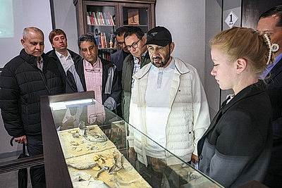 Делегация Арабского парламента посетила мемориальный комплекс \"Хатынь\"