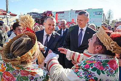 \"Дажынкі-2026\". Аграриев Могилевской области чествуют в Шклове