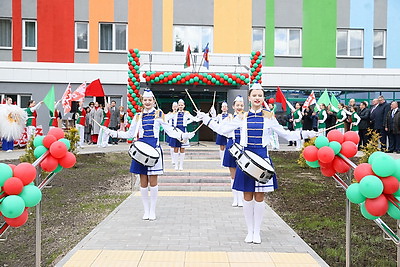 Новый корпус открыли в детском реабилитационно-оздоровительном центре \"Свитанак\" в Пинском районе