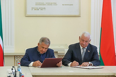 Брестская область и Татарстан подписали двухлетний план мероприятий по сотрудничеству