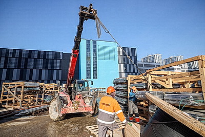 Около 50 тыс.кв.м остекления. Как продвигается строительство Международного финансового центра в Минске