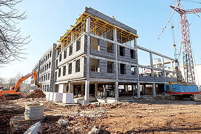 Современные классы и более вместительная столовая. Как идет реконструкция витебской гимназии №1