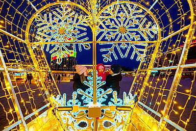 Праздничная атмосфера в Витебске