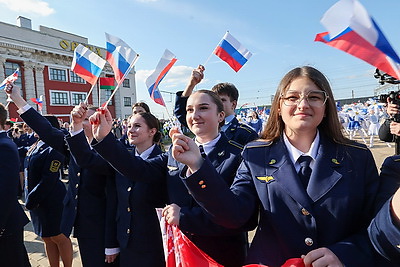 В Орше встретили первый беспересадочный поезд из Смоленска