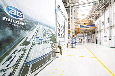 На повестке - перспективы реализации инвестпроектов. Турчин посетил \"БЕЛДЖИ\"