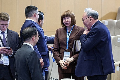 \"ИННОПРОМ. Беларусь\". Пленарная сессия форума проходит в Минске