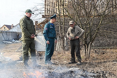 В Брестской области в марте произошло более 120 загораний травы и кустарников