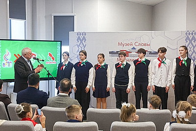 Более 40 ребят вступили в ряды общественных объединений Могилева