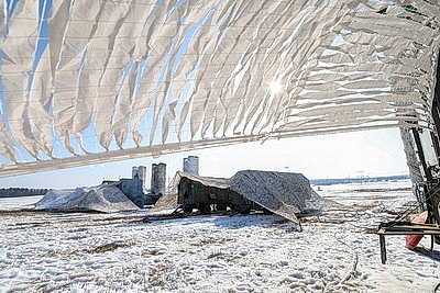 Подразделение 15-й зенитной ракетной бригады заступило на боевое дежурство во время проверки готовности