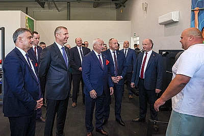 Многофункциональный спорткомплекс открыли в Ганцевичах