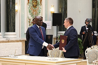 Лукашенко заявил о начале новой главы в двустороннем сотрудничестве Беларуси и Ганы