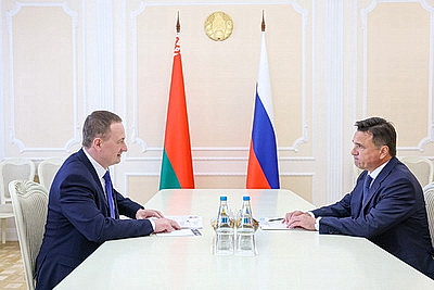 В правительстве состоялись встречи с российскими губернаторами