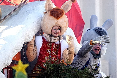 Зимний фестиваль \"Берестейские сани\" прошел в Бресте