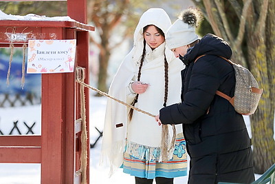В Минском зоопарке прошла \"Медвежья Масленица\"