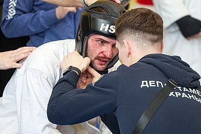 В Могилеве проходит чемпионат МВД по рукопашному бою