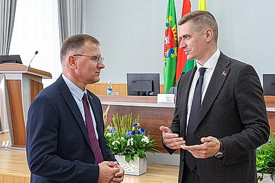 В Россонах проходит выездное заседание совета при Президиуме Совета Республики