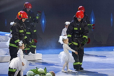 Профессия решительных и отважных. В Минске прошло торжественное собрание ко Дню спасателя