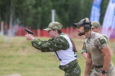 Более 200 спортсменов состязаются на \"Пограничных играх\", которые стартовали в Гродненском районе