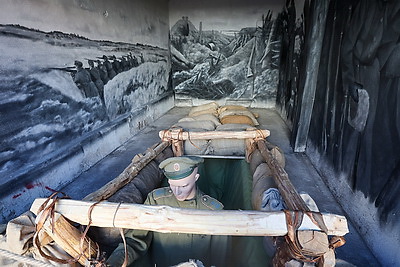 \"Мы знаем цену жизни\". Рыженков на выставке \"Спасение Европы. 110 лет Нарочской операции\"