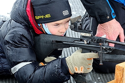 В Беларуси проходит областной этап соревнований \"Снежный снайпер\"