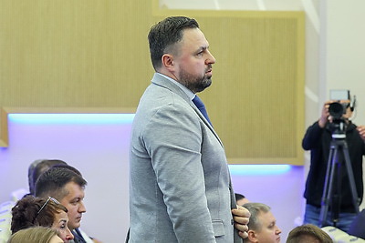 Сергеенко на встрече с коллективом ГПО \"Белэнерго\": энергетики создают фундамент национальной экономики