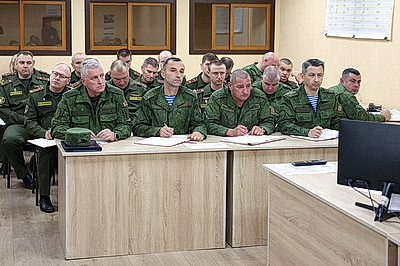 Госсекретариат Совета безопасности проводит проверку подразделения 6-й гвардейской механизированной бригады