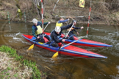 Более 120 любителей водного туризма из четырех стран объединили соревнования \"Неманская весна\"