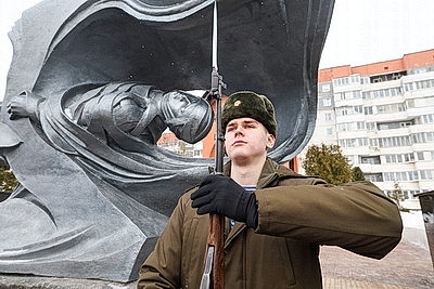 Память погибших в Афганистане почтили в Витебске