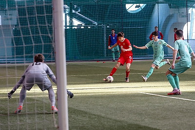 Российские футболисты одержали вторую победу на юношеском турнире в Минске