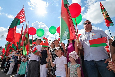 Празднование Дня Независимости в Витебске