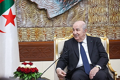 Встреча председателя Совета Республики и президента Алжира