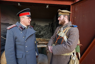 \"Мы знаем цену жизни\". Рыженков на выставке \"Спасение Европы. 110 лет Нарочской операции\"