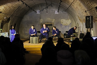 Спектакль \"Штурм\" представили актеры театра Черноморского флота им. Б.Лавренева в Брестской крепости