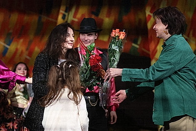 Премьеру музыкального спектакля \"Ночь Земфиры\" представил зрителям Гродненский драмтеатр