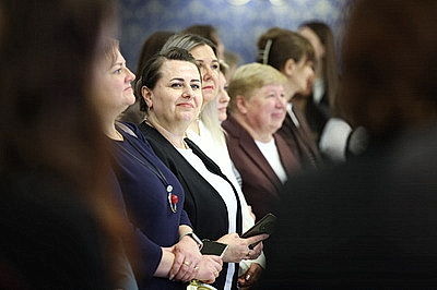 Для работников предприятий и социальной сферы Житковичского района провели экскурсию во Дворце Независимости