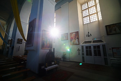 Достопримечательности. Костел Святого Иосифа в Воложине