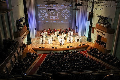 Рязанский русский народный хор выступил в Минске