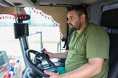 Уборка зерновых завершается в хозяйствах Витебского района
