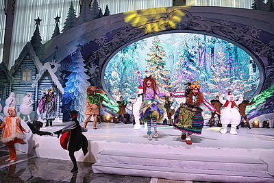 Маленькие гости Дворца Независимости окунулись в сказку