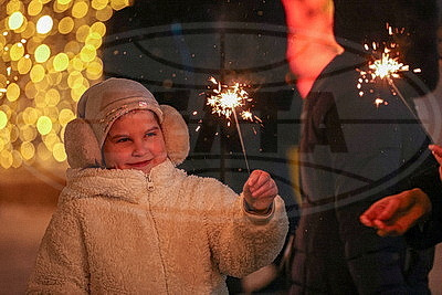 Ярко и празднично Беларусь встретила 2026-й